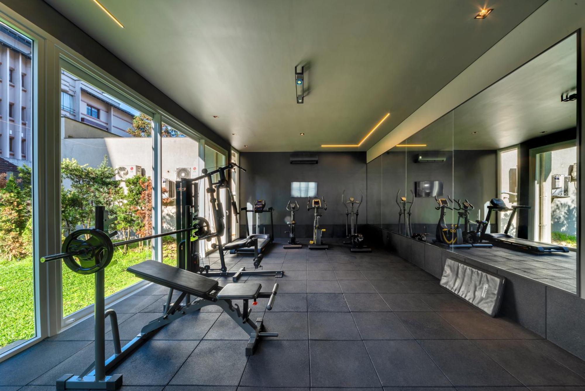 Hotel Laghetto Stilo Borges Γκραμάντο Εξωτερικό φωτογραφία The gym at the hotel